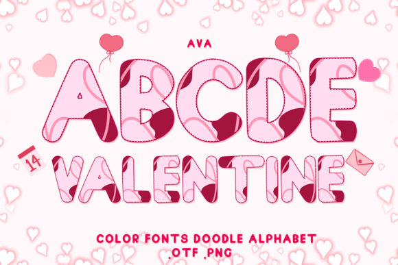 Ava: Adorable Color Fonts for Real Content Publishing