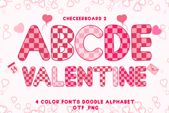 Checkerboard 2: A Playful Color Fonts Asset for Handmade Brands