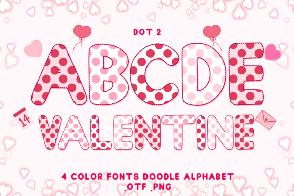 Dot 2: Adorable Color Fonts for Brand-Forward Marketing