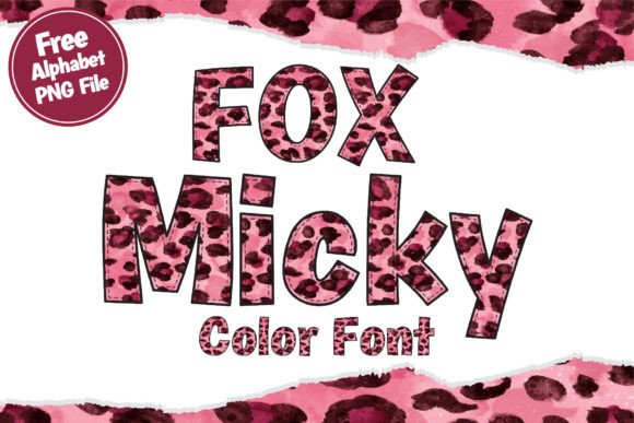 Fox Micky: A Playful Color Fonts Choice for Local Branding