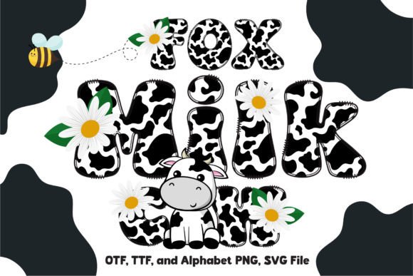 Fox Milkcow: A Playful Color Fonts Choice for Handmade Creators