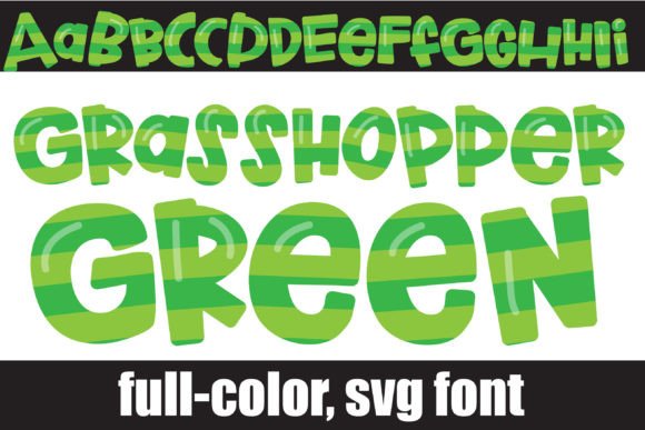 Grasshopper Green: A Whimsical Font That Stitches With Personality