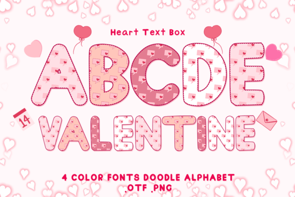 Heart Text Box: A Color Fonts Asset for Warm, Human Branding