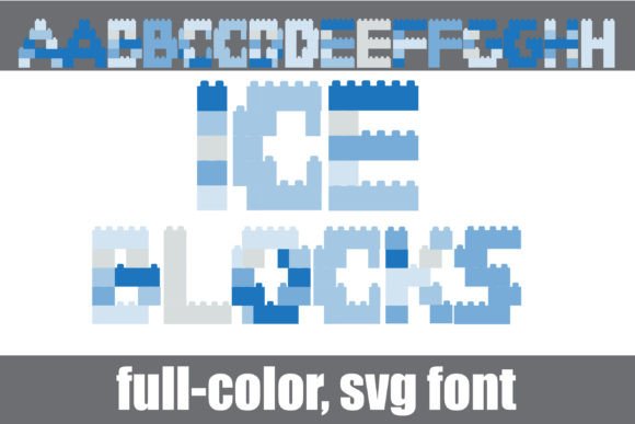 Ice Blocks: A Winter Font That Builds Real Embroidery Value