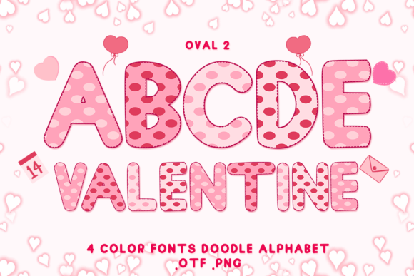 Oval 2: A Warm, Playful Color Fonts Choice