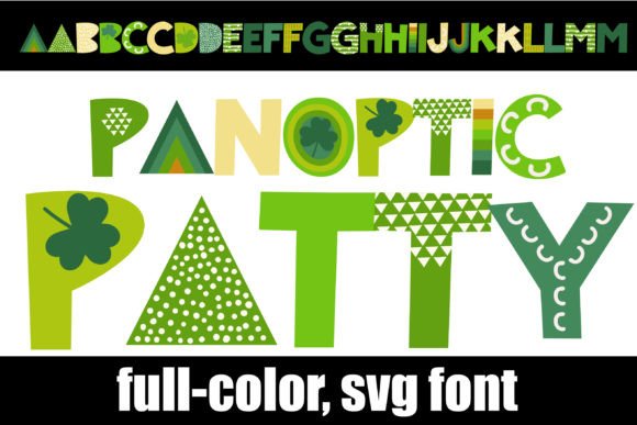 Panoptic Patty: A Scandinavian Color Font for Modern Publishers