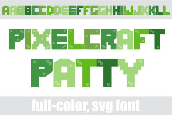 Pixelcraft Patty: A Color Fonts Gem for Playful Editorial Design